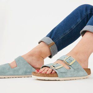 Birkenstock Women's Soft Footbed Suede Sandals